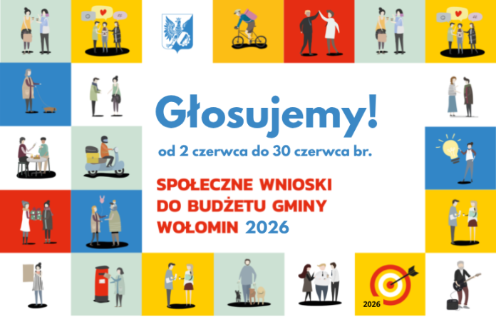 Rusza głosowanie na Społeczne Wnioski do budżetu Gminy Wołomin na rok 2026