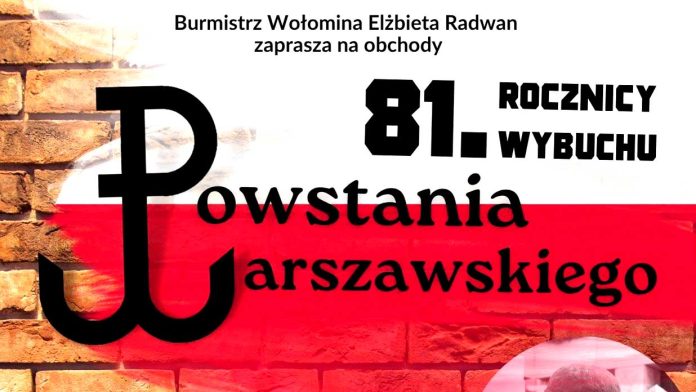 Wołomin pamięta. Obchody 81. rocznicy wybuchu Powstania Warszawskiego