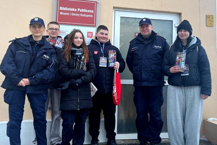 Bezpieczny Finał WOŚP w powiecie wołomińskim. Policjanci czuwali nad porządkiem, fot. policja.pl