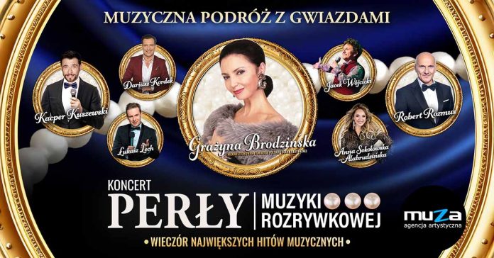 „Perły Muzyki Rozrywkowej” – Muzyczna podróż z Gwiazdami z udziałem Grażyny Brodzińskiej i jej wyjątkowych gości już 9 marca w Warszawie, Scena Relax