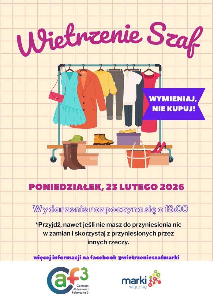 Wymień, oddaj, znajdź coś dla siebie. Kolejna edycja sąsiedzkiej wymiany ubrań