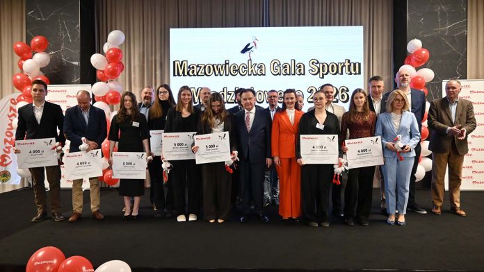 Młode talenty z Mazowsza błyszczą. Nagrody dla najlepszych sportowców, fot. mazovia.pl