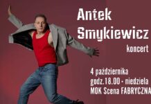 Antek Smykiewicz wystąpi w Markach. Koncert już 4 października