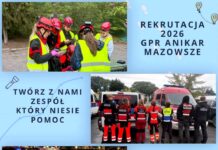 GPR ANIKAR Mazowsze prowadzi rekrutację. Szukają osób do działań poszukiwawczych