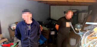 Dziupla samochodowa zlikwidowana w Kobyłce. Dwóch mężczyzn z zarzutami