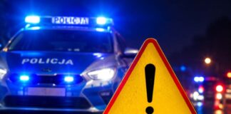 Kierowca SUV-a potrącił rowerzystę i uciekł. Policja poszukuje świadków wypadku w Radzyminie