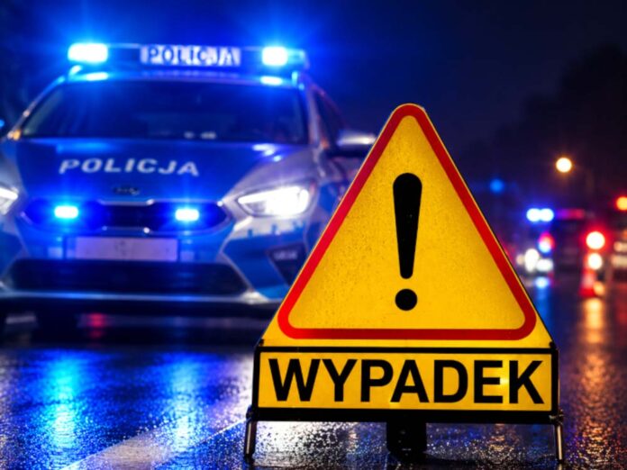 Wypadek drogowy, fot. policja.pl
