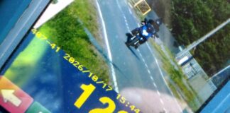 Pędził Yamahą 128 km/h. 31-latek dostał 2500 zł mandatu