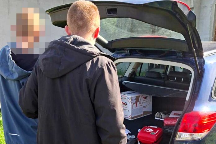 Zatrzymany 33-latek podejrzany o kradzież defibrylatora AED w Radzyminie, fot. policja.pl