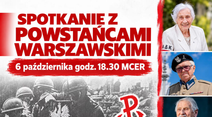 Powstańcy Warszawscy spotkają się z mieszkańcami Marek. Wyjątkowe spotkanie w MCER