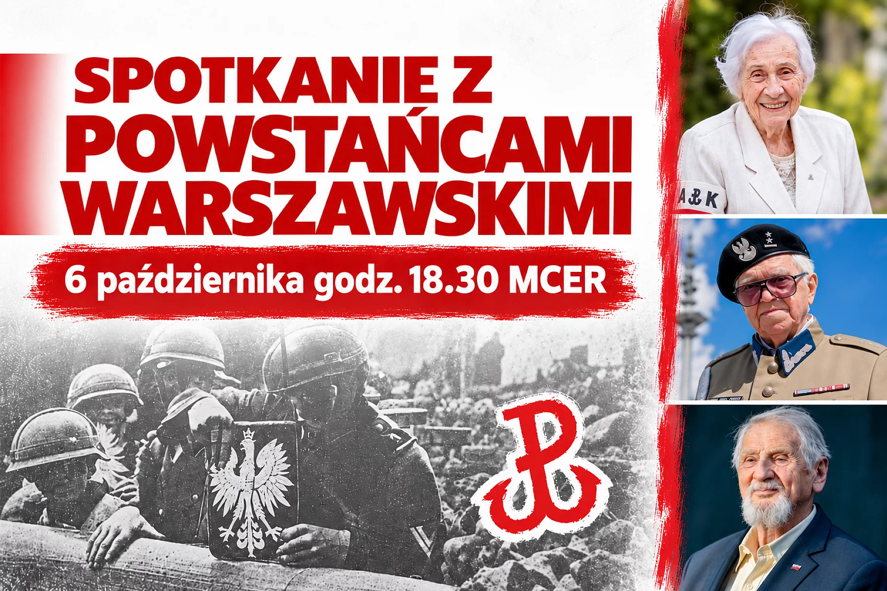 Powstańcy Warszawscy spotkają się z mieszkańcami Marek. Wyjątkowe spotkanie w MCER